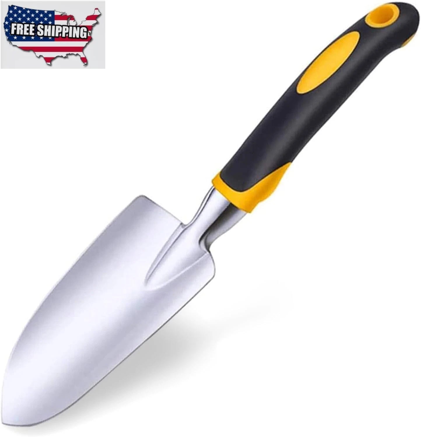 Garden Trowel Hand Shovel, Small Gardening Tools Aluminum Heavy Duty Garden Spad