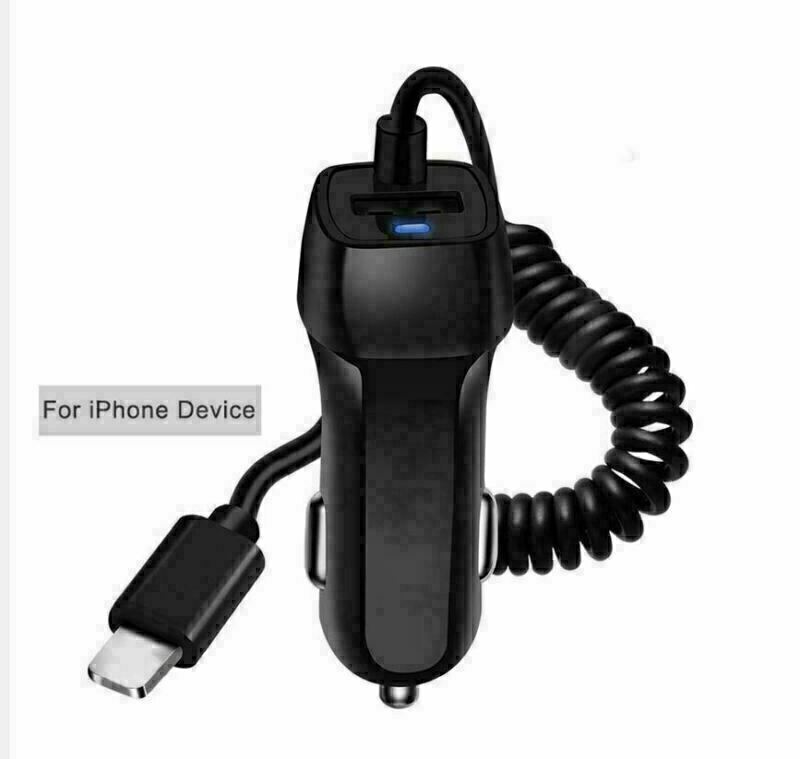 Car Charger Adapter for iPhone 14 13 12 11 Pro Max X XS Fast Charging Cable cord