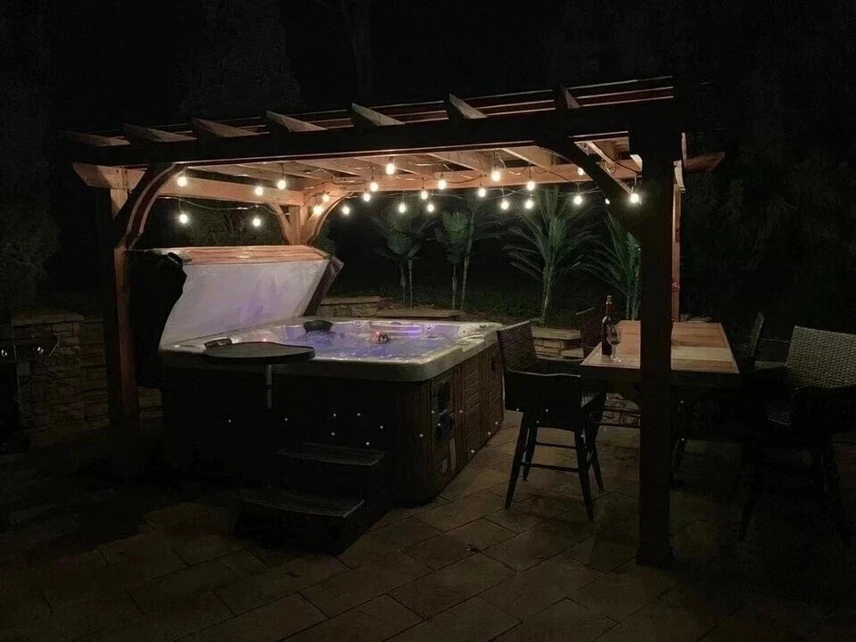 Outdoor Solar Powered Outdoor Lights, Waterproof Solar Powered Patio Lights-44FT