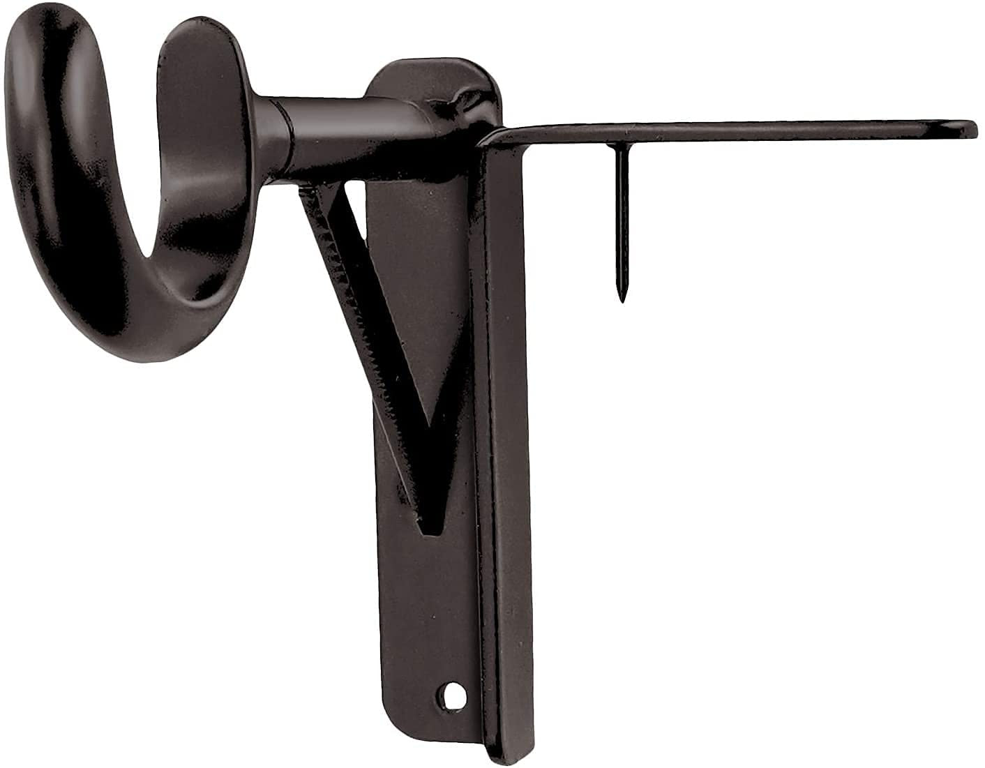 Bronze Tap Bracket - Hang Curtains in 30 Seconds! No Drill Instant Curtain Ro...