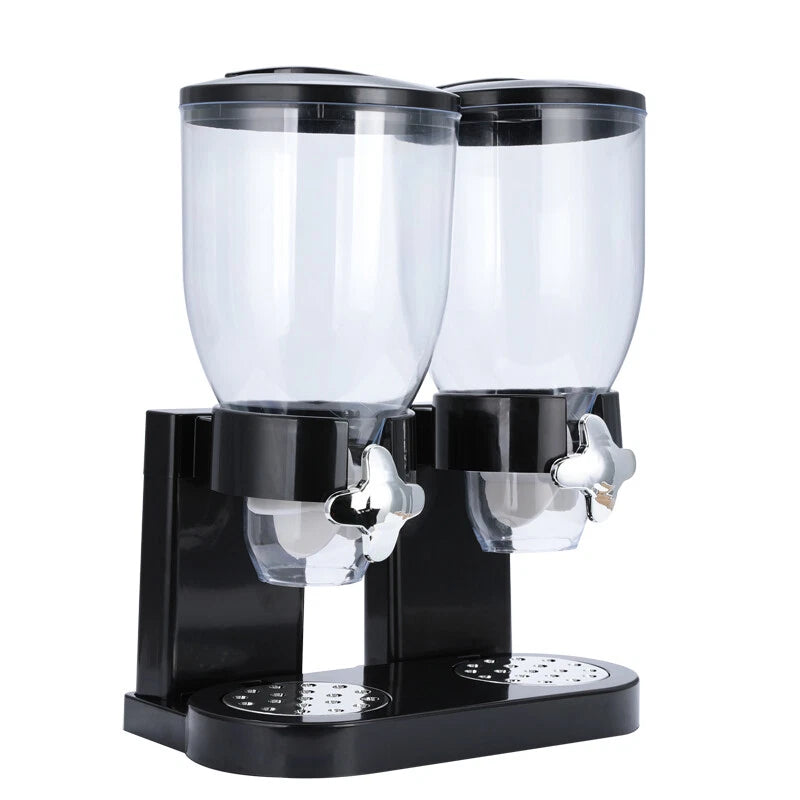 10.5L Cereal Container Storage Food Containers & Cereal Dispenser Triple Control