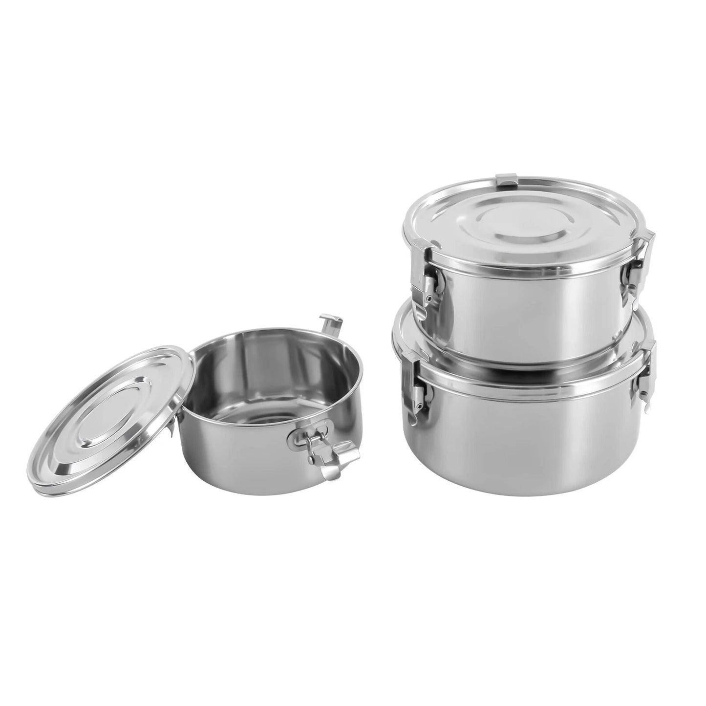 Food Storage Containers Stainless Steel for Kitchen Food Containers Airtight
