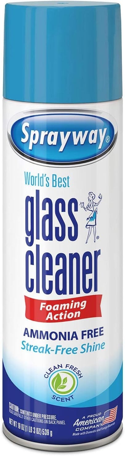 Sprayway Glass Cleaner - 19oz cans (4 PACK) limited stock (free Shipping)