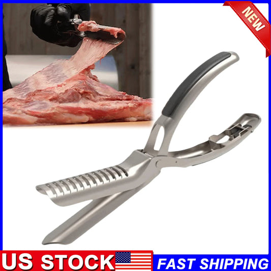 Rib Membrane Remover Stainless Steel Tool Kit,The Ultimate Rib Prep Tool
