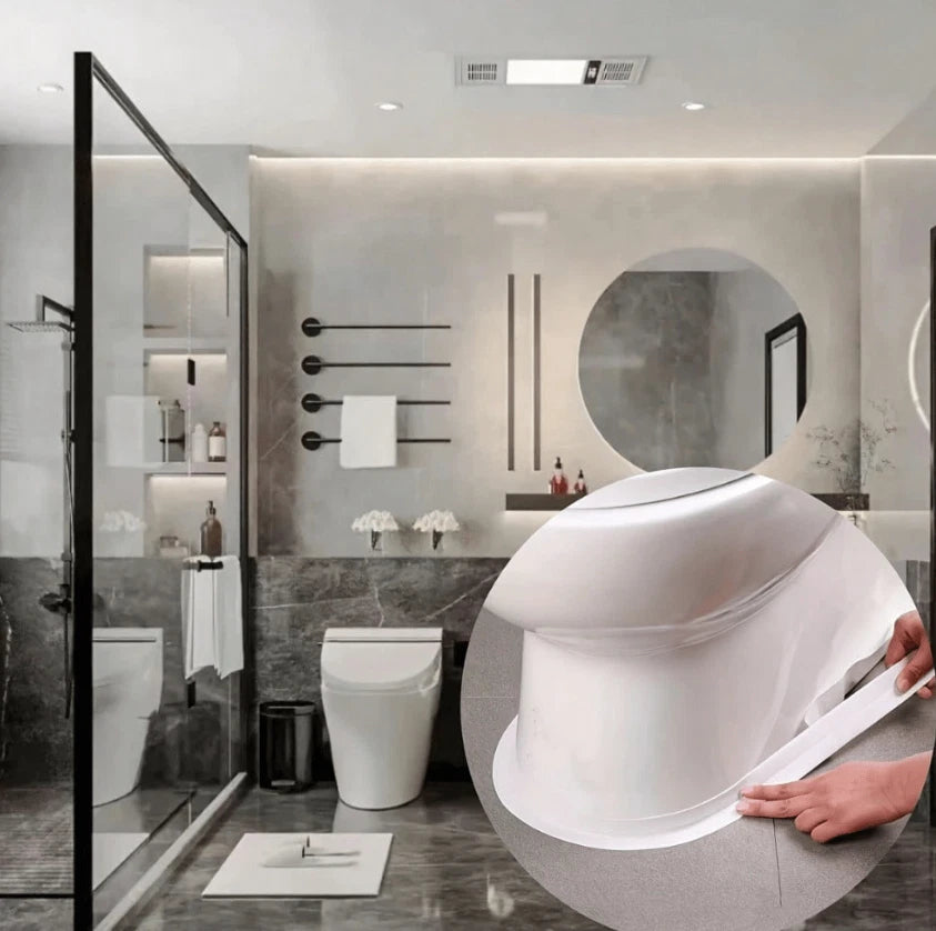 1pc Waterproof Mildew-Proof Toilet Sealing Strip,Self-Adhesive Tape for Bathroom