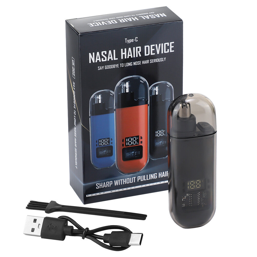Electric Nose Ear Hair Trimmer Remover Men Professional Rechargeable Clipper USB