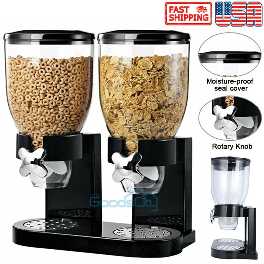 7L Kitchen Cereal Containers Storage Food Containers & Cereal Dispenser