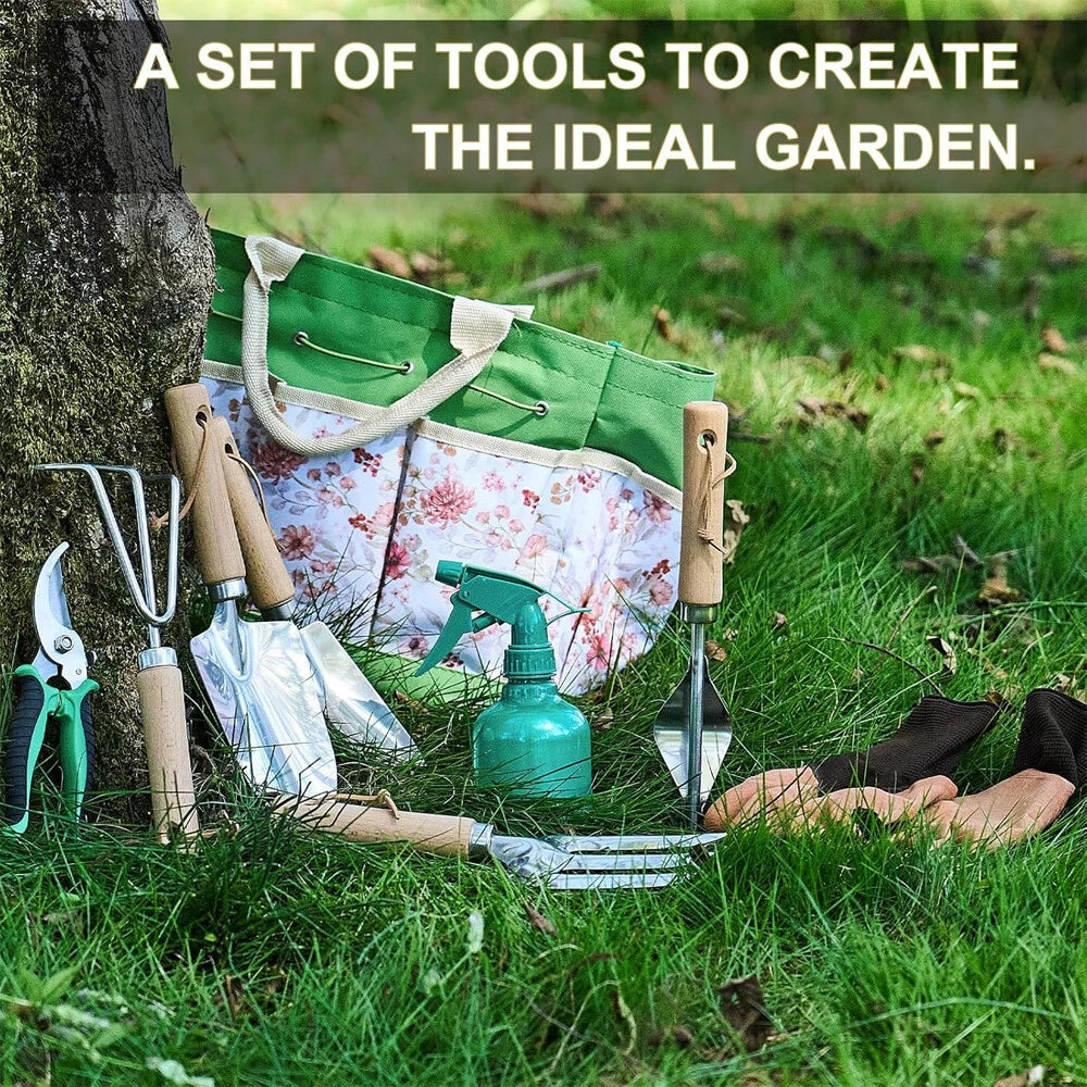 Utility Garden Tool Set Heavy Duty Gardening Hand Tools with Fashion Durable