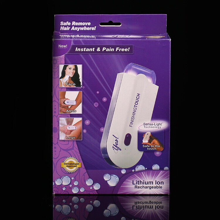 Yes Finishing Touch Women Induction Rechargeable Epilator Laser Hair Removal .