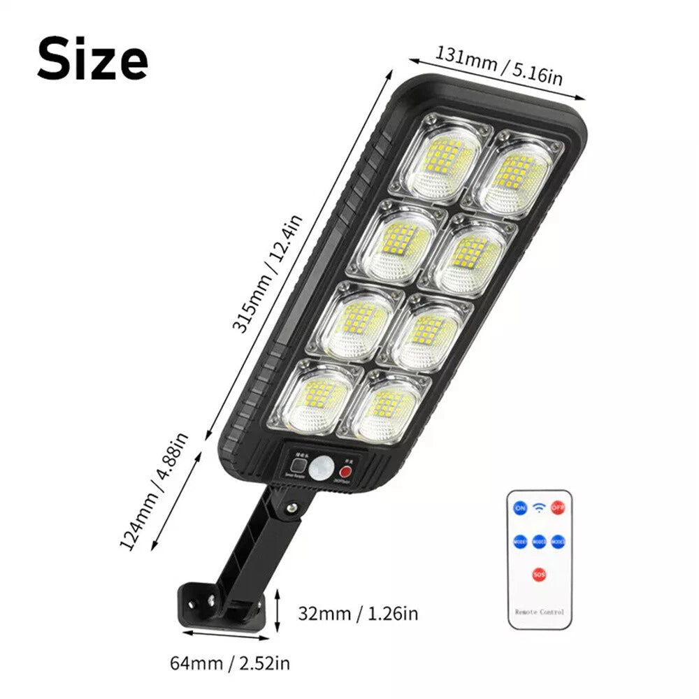 Commercial 1000000LM LED Outdoor Dusk to Dawn Solar Street Light Road Area Lamp?