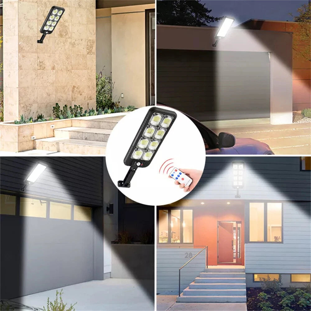 Commercial 1000000LM LED Outdoor Dusk to Dawn Solar Street Light Road Area Lamp?
