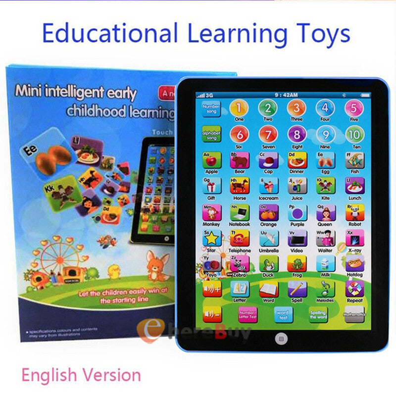 Educational Tablet Learning Toys for Kids Age 1 2 3 4 5 6 Years Old Boys Girls