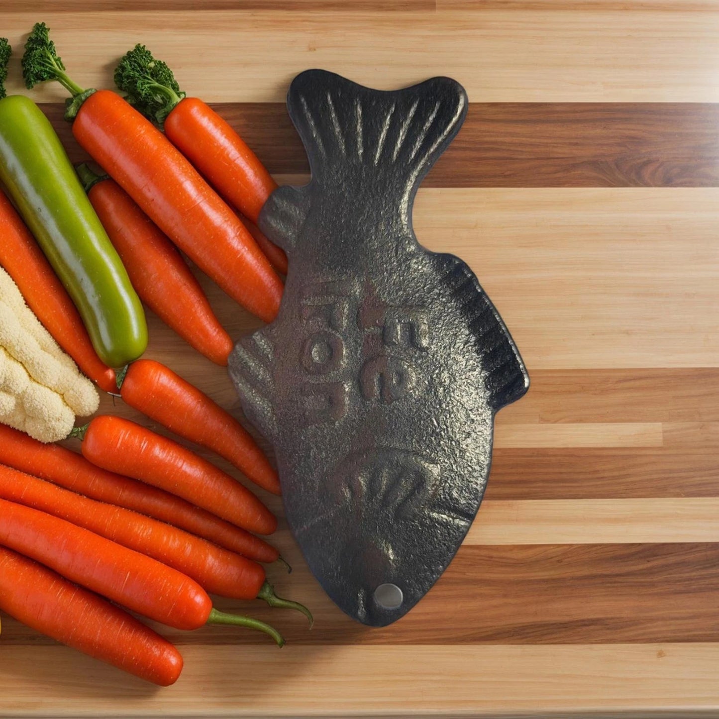 Lucky Iron Fish Effective and Safe Cooking Tool Reusable Effective 2 Pieces
