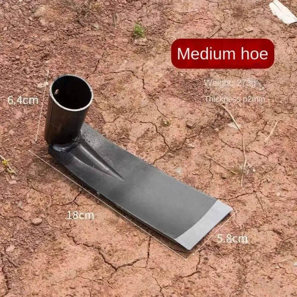 Durable Garden Hoe Household Outdoor Farming Tools Forging Weeding Hoe for Diggi