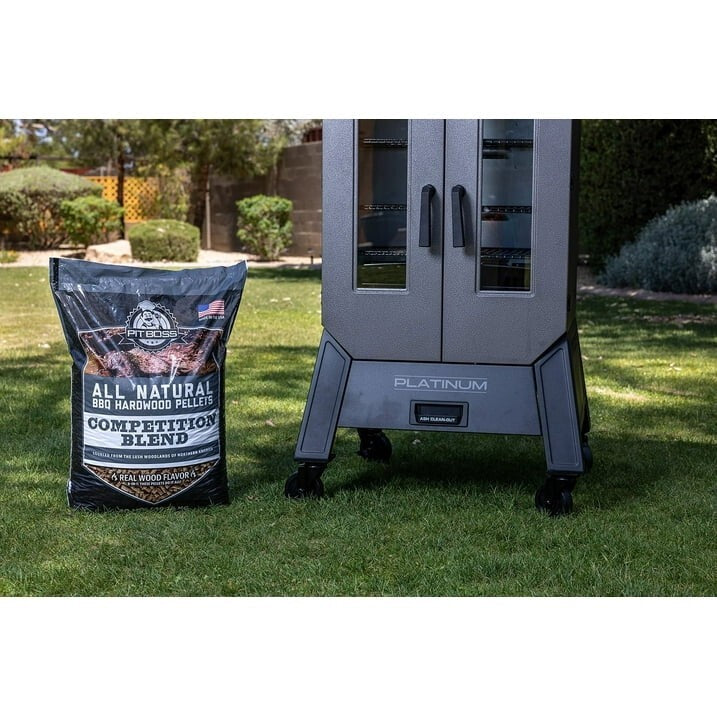 Pit Boss 100% All-Natural Hardwood Competition Blend BBQ Grilling Pellets, 40 lbs