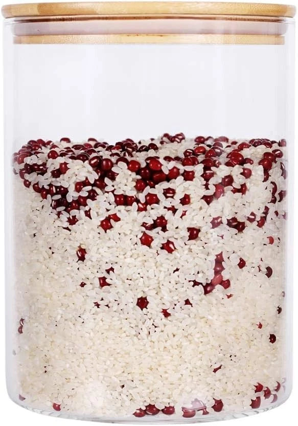 Versatile 100oz Airtight Glass Storage Container for Kitchen Essentials