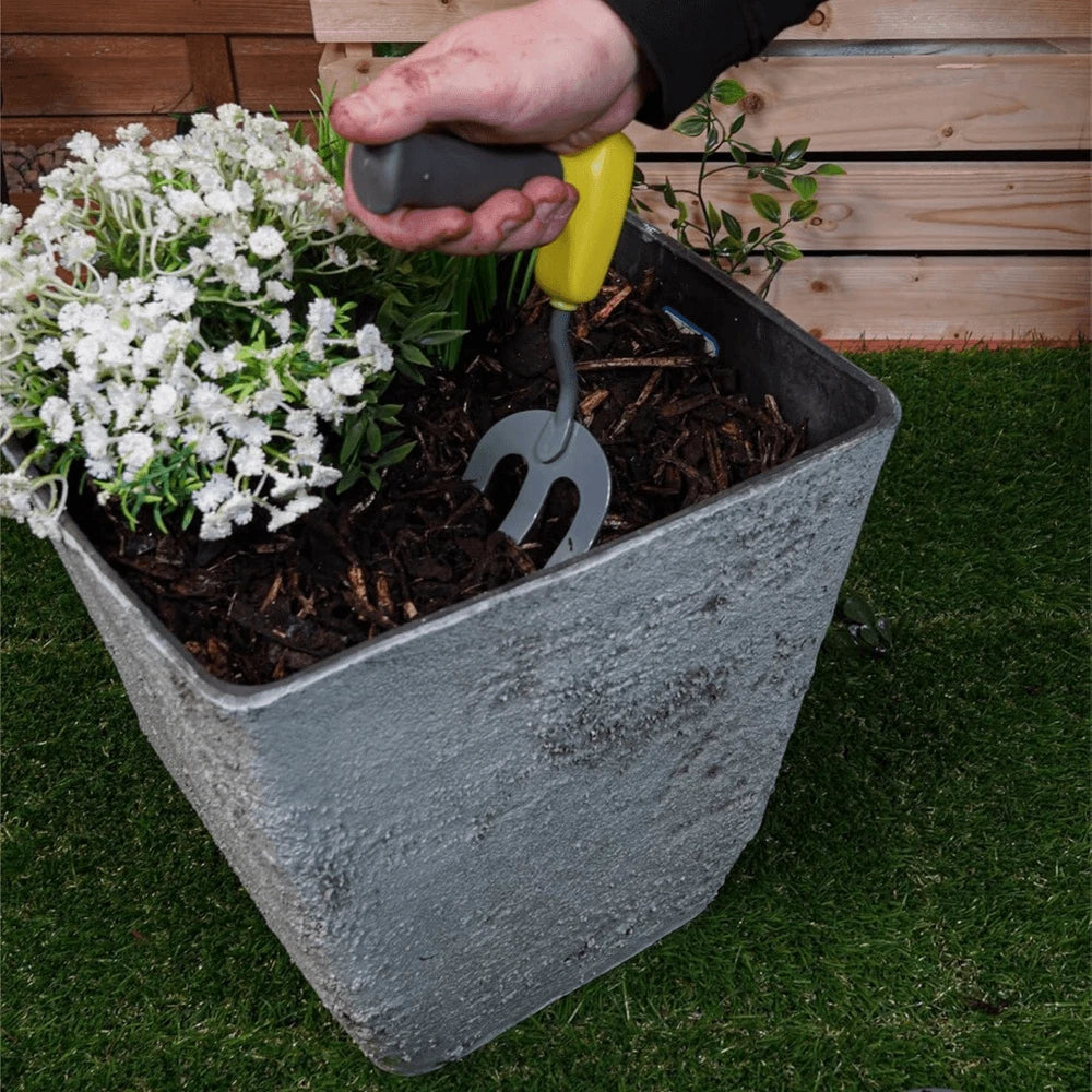 (3) Gardening Hand Tools Ergonomic Design Non-Slip Rubber Handles