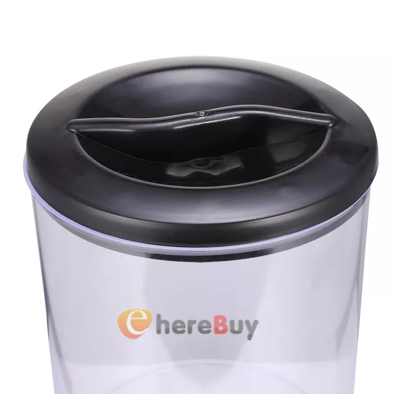 10.5L DRY FOOD STORAGE TRIPLE CEREAL DISPENSER CONTAINER DISPENSE MACHINE HOME