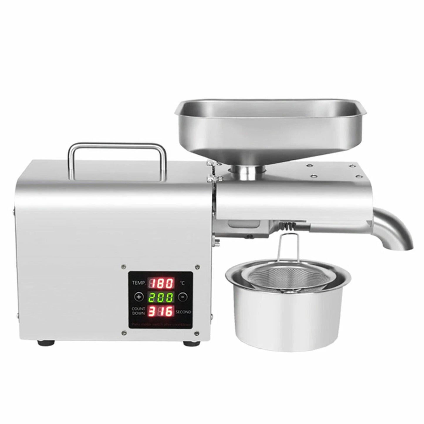 Commercial Automatic Oil Press Machine Stainless Steel Oil Extractor