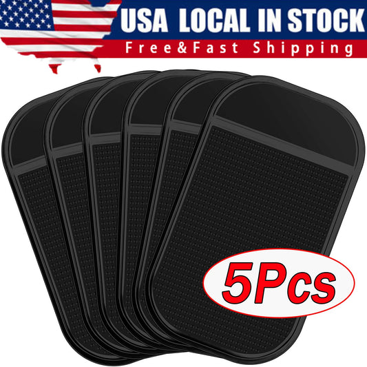 5pcs Car Magic Anti-Slip Dashboard Sticky Pad Non-slip Mat GPS Cell Phone Holder