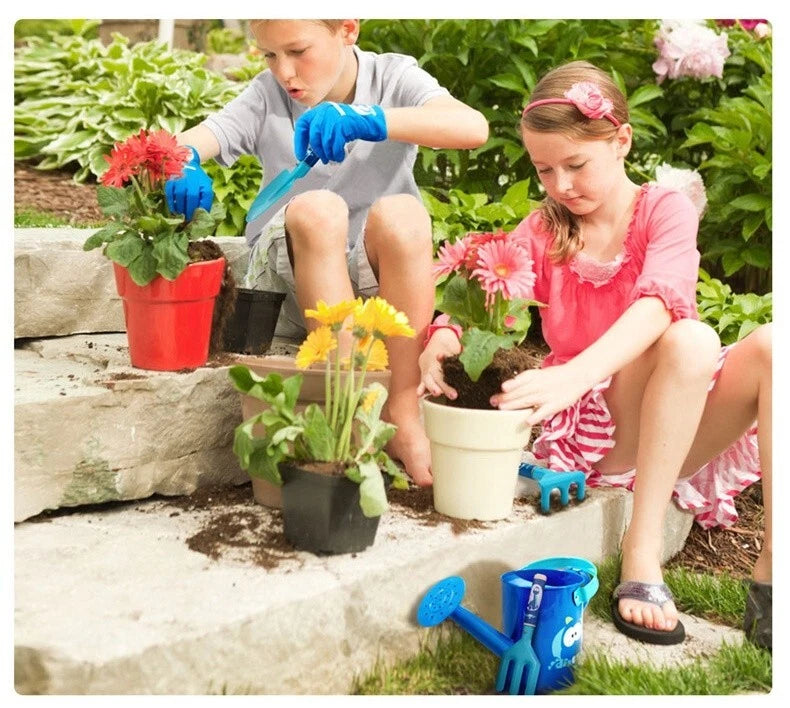 Children's garden tool set, garden tools. Planting tools