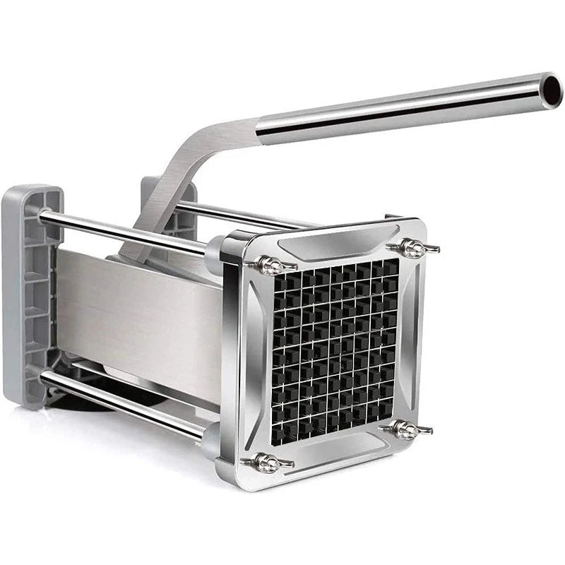 French Fry Cutter Professional Potato Cutter Stainless Steel with 3/8-Inch Blade