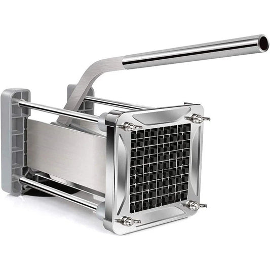 French Fry Cutter Professional Potato Cutter Stainless Steel with 3/8-Inch Blade