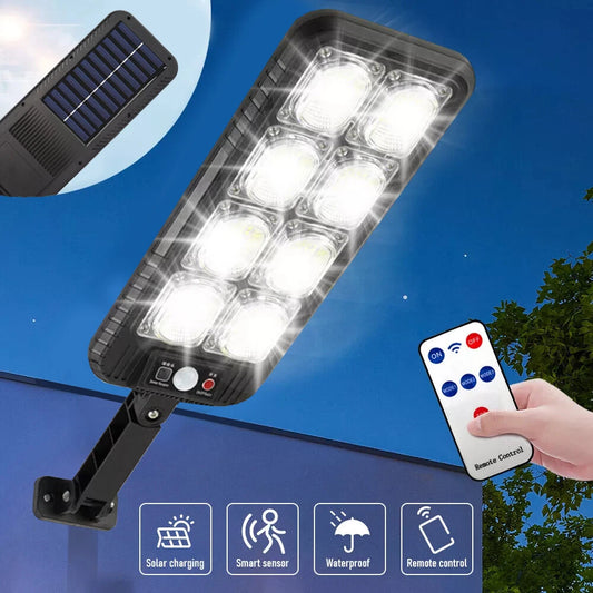 Commercial 1000000LM LED Outdoor Dusk to Dawn Solar Street Light Road Area Lamp?