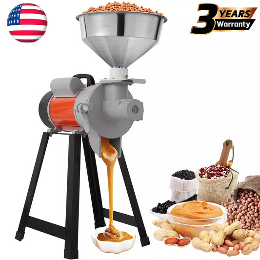 110V 1500W Electric Peanut Butter Machine Grinder Household Nut Maker Grinding - Picture 1 of 13