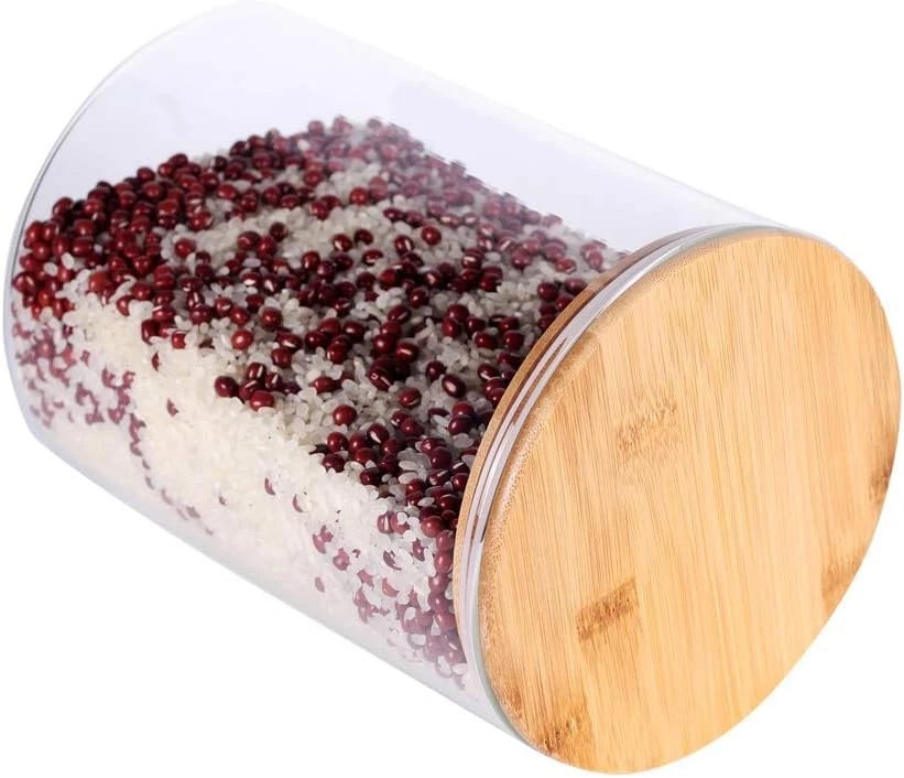 Versatile 100oz Airtight Glass Storage Container for Kitchen Essentials