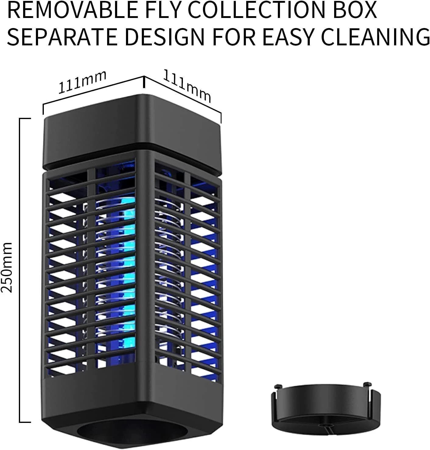 Bug Zapper 4300V Electronic Mosquito Zapper for Outdoor and Indoor Waterproof US
