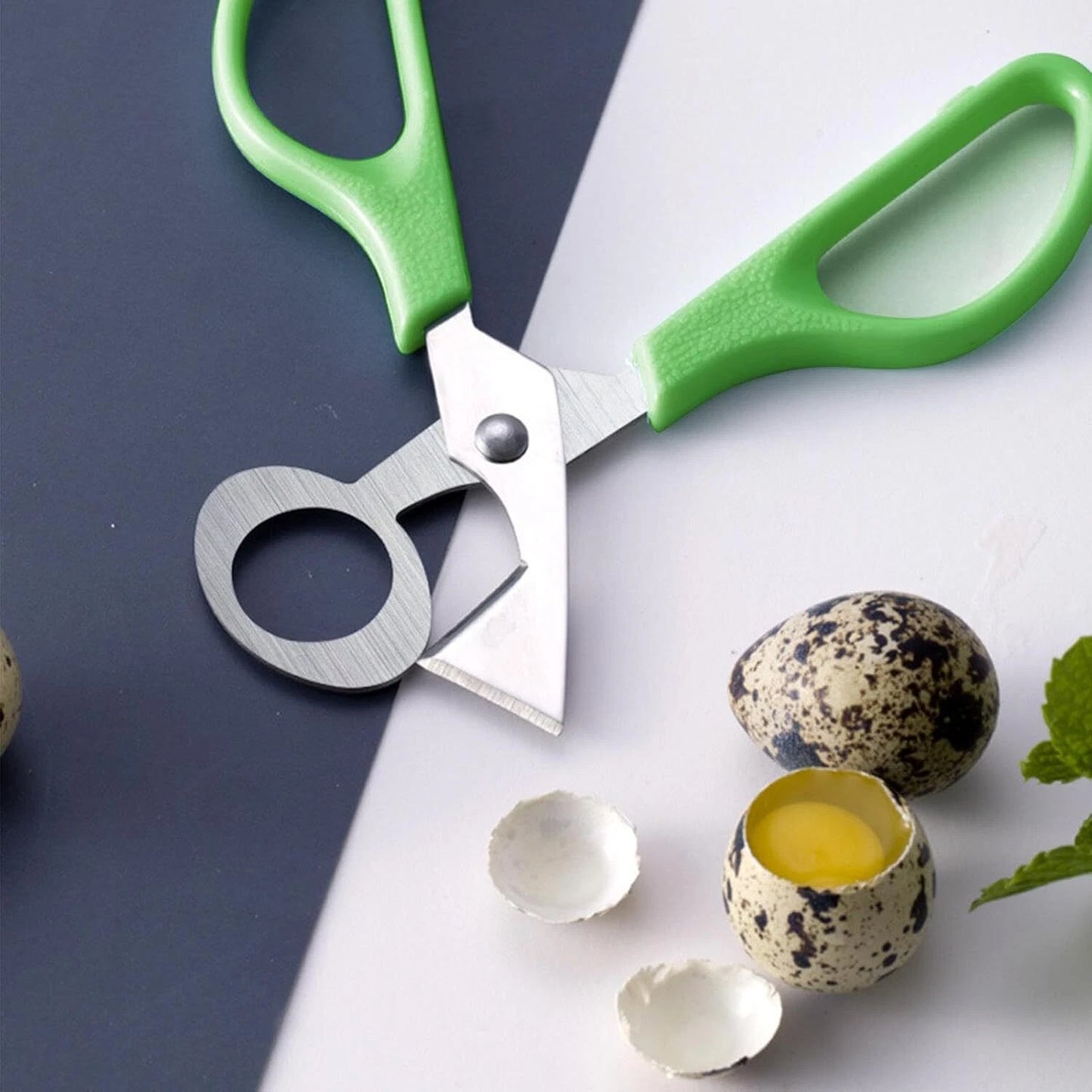 Quail Roast egg scissors Cut eggshell scissors eggshell opening divider scissors