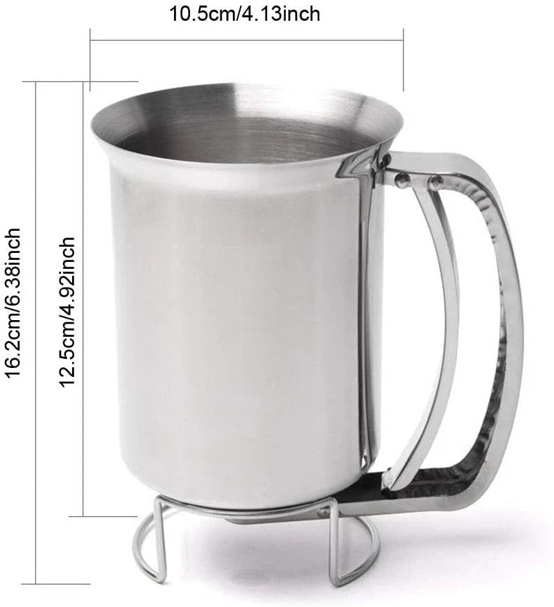 Pancake Batter Dispenser- Holds 3 Cups of Batter-For Baking Muffins And Cupcakes