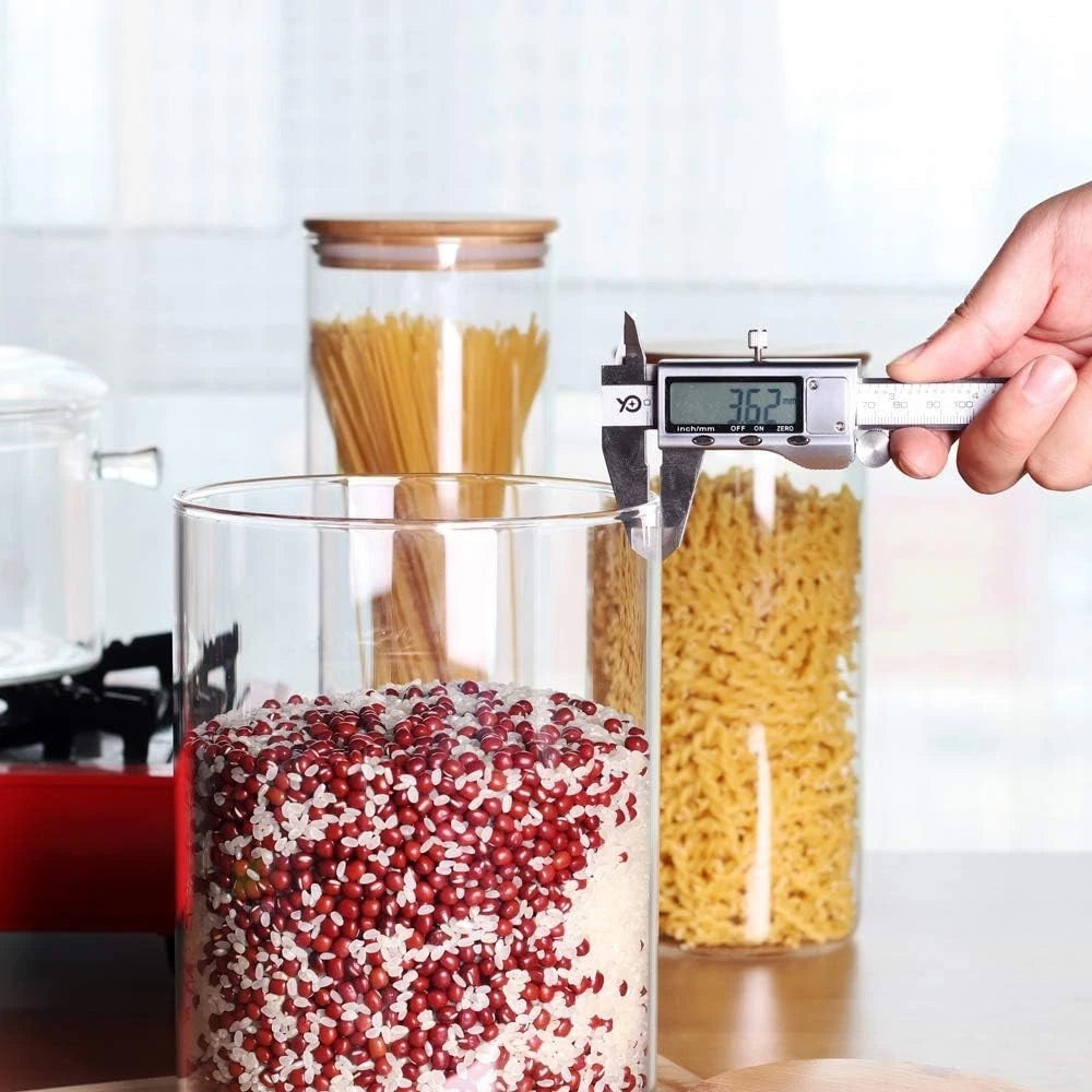 Versatile 100oz Airtight Glass Storage Container for Kitchen Essentials