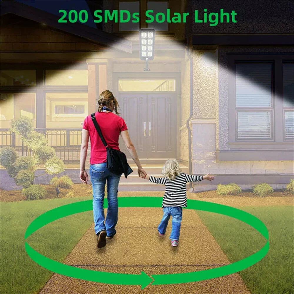 Commercial 1000000LM LED Outdoor Dusk to Dawn Solar Street Light Road Area Lamp?