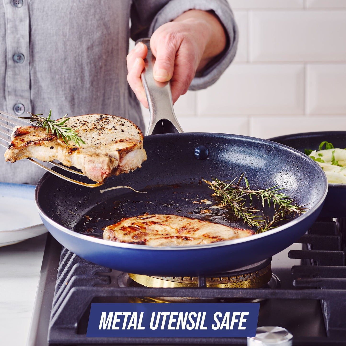 Blue Diamond Ceramic Nonstick Fry Pan/Skillet, 8 Inch Frypan