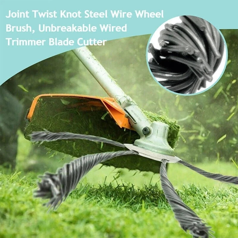 Lawn Mower Steel Wire Grass Trimmer Head Brush Cutter Weed Eater Trimmer Head