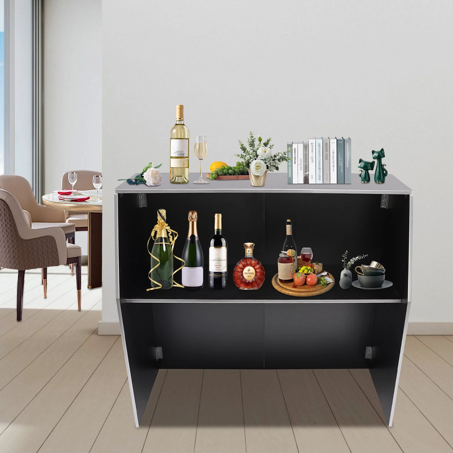 Foldable Bar Tall Portable Event Bar Commercial Portable Bar Table Portable Bar