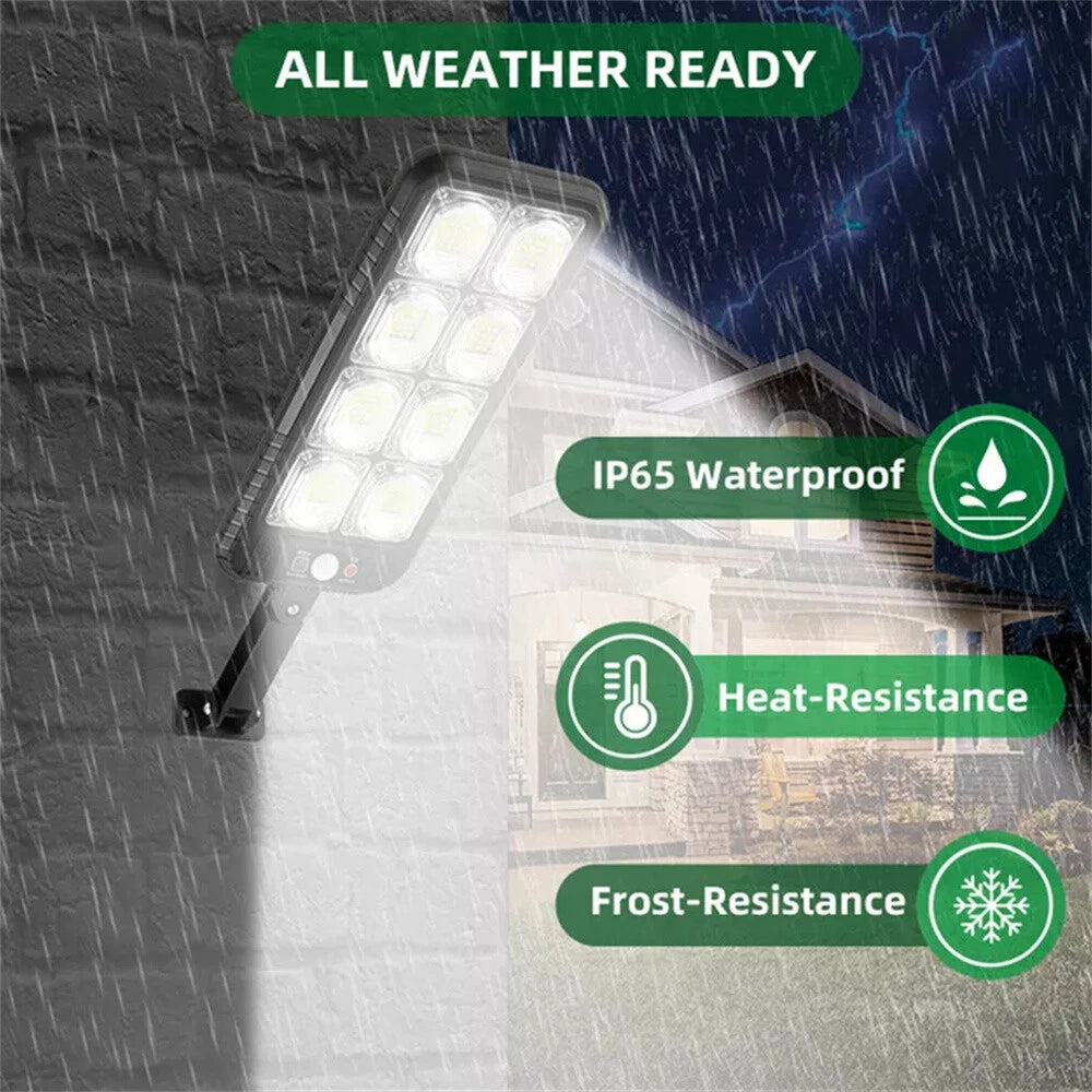 Commercial 1000000LM LED Outdoor Dusk to Dawn Solar Street Light Road Area Lamp?