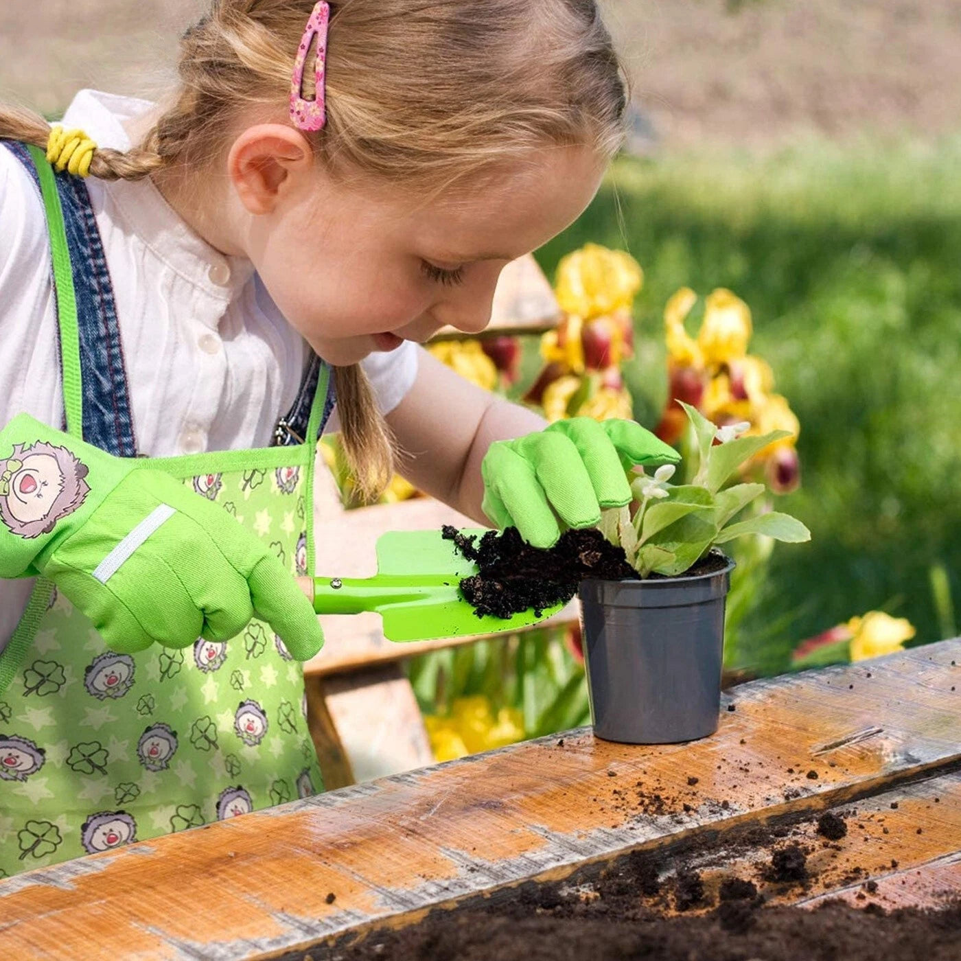 Children's Garden Tool Set - 7-piece Garden Tools Set