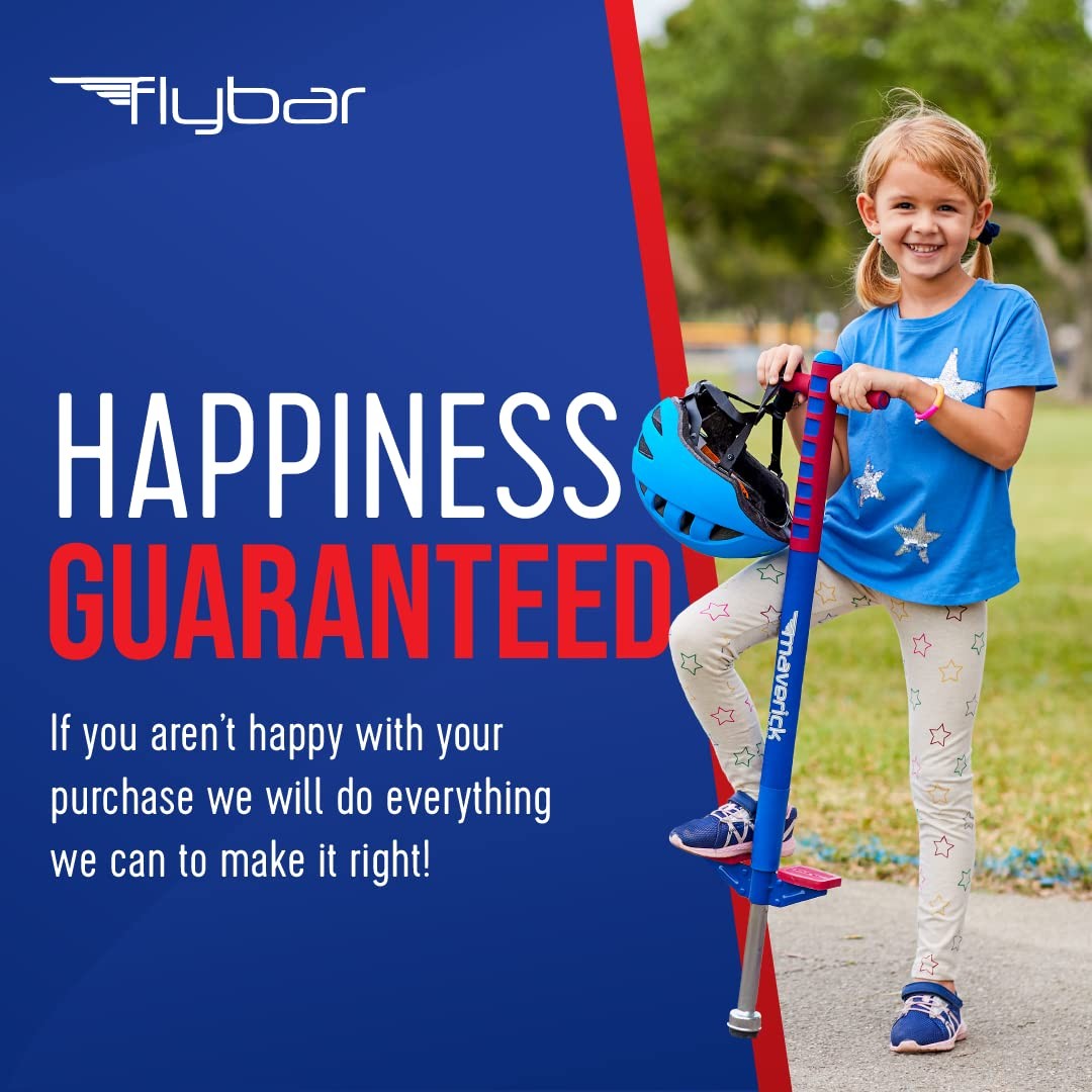 Flybar Foam Maverick Pogo Stick For Kids Ages 5+, Weights 40 to 80 Pounds By the